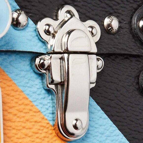 Louis Vuitton Monogram Malletage Canvas Petite Malle Bag - Picture 5 of 12